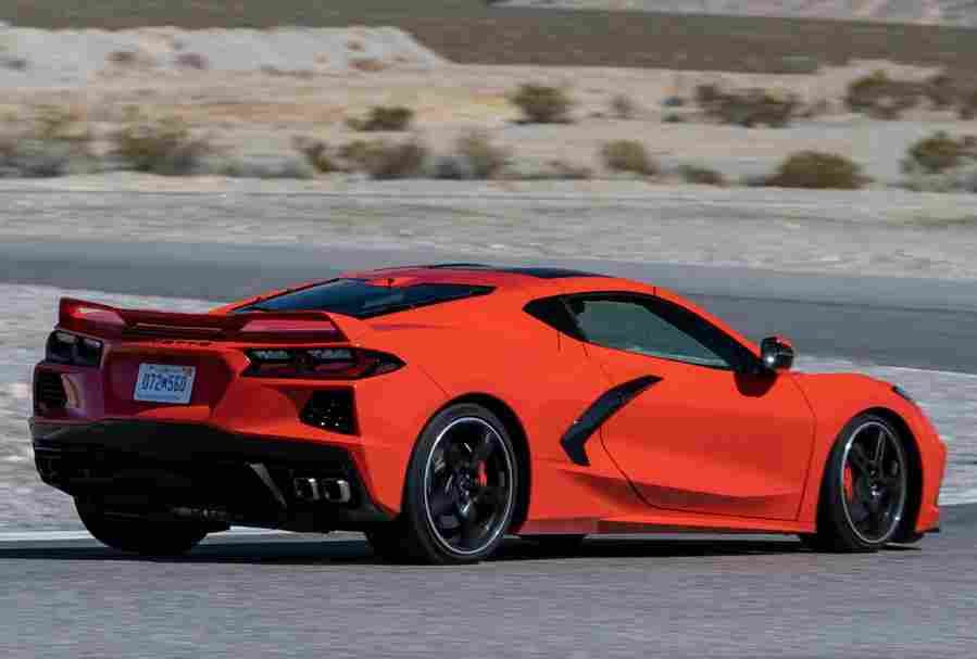 CHEVROLET Corvette Stingray C8 6625 106 Car A4 Photo Print