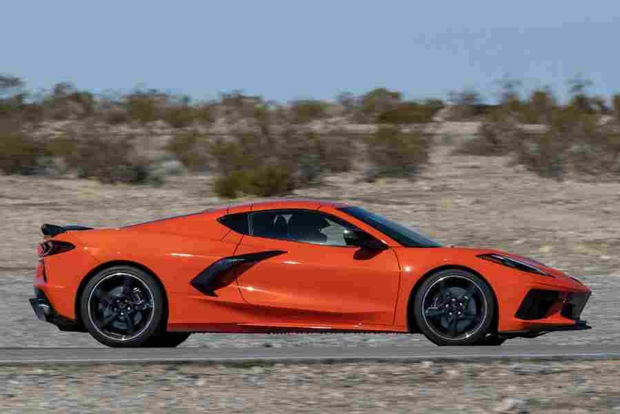 CHEVROLET Corvette Stingray C8 6625 109 Car A4 Photo Print