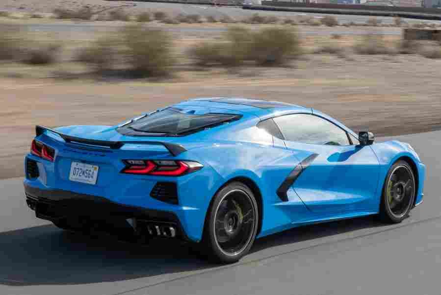 CHEVROLET Corvette Stingray C8 6625 110 Car A4 Photo Print