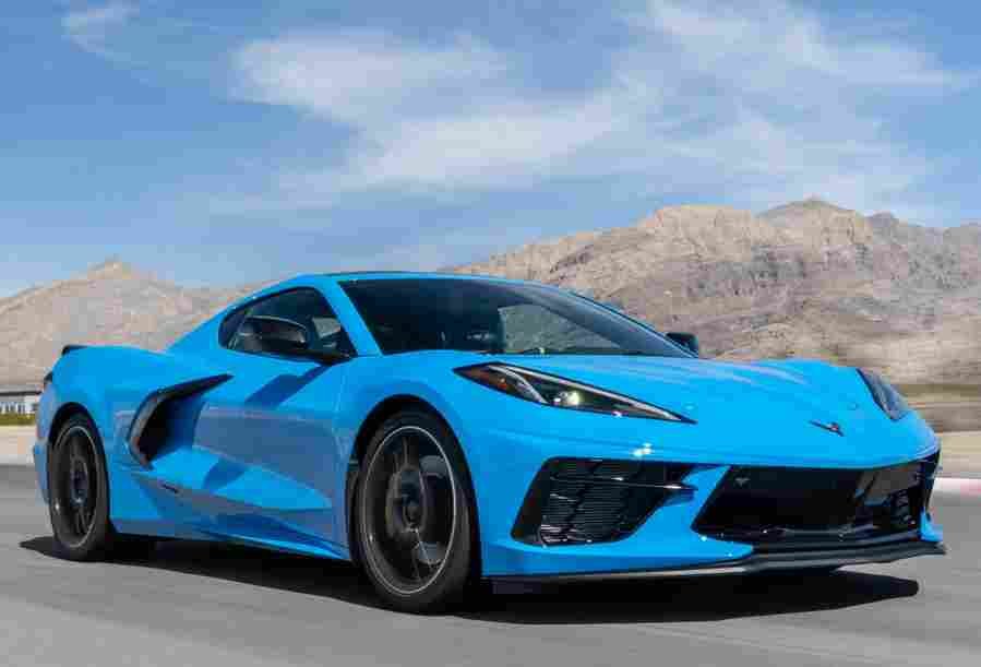 CHEVROLET Corvette Stingray C8 6625 115 Car A4 Photo Print