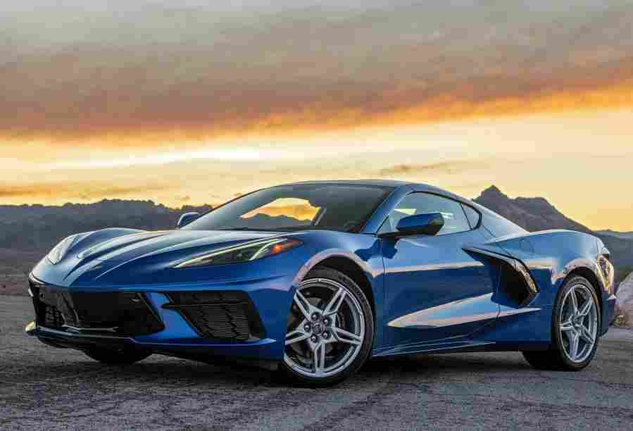 CHEVROLET Corvette Stingray C8 6625 65 Car A4 Photo Print