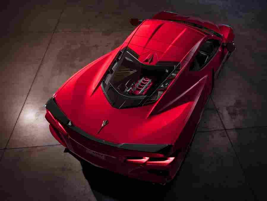CHEVROLET Corvette Stingray C8 6625 66 Car A4 Photo Print