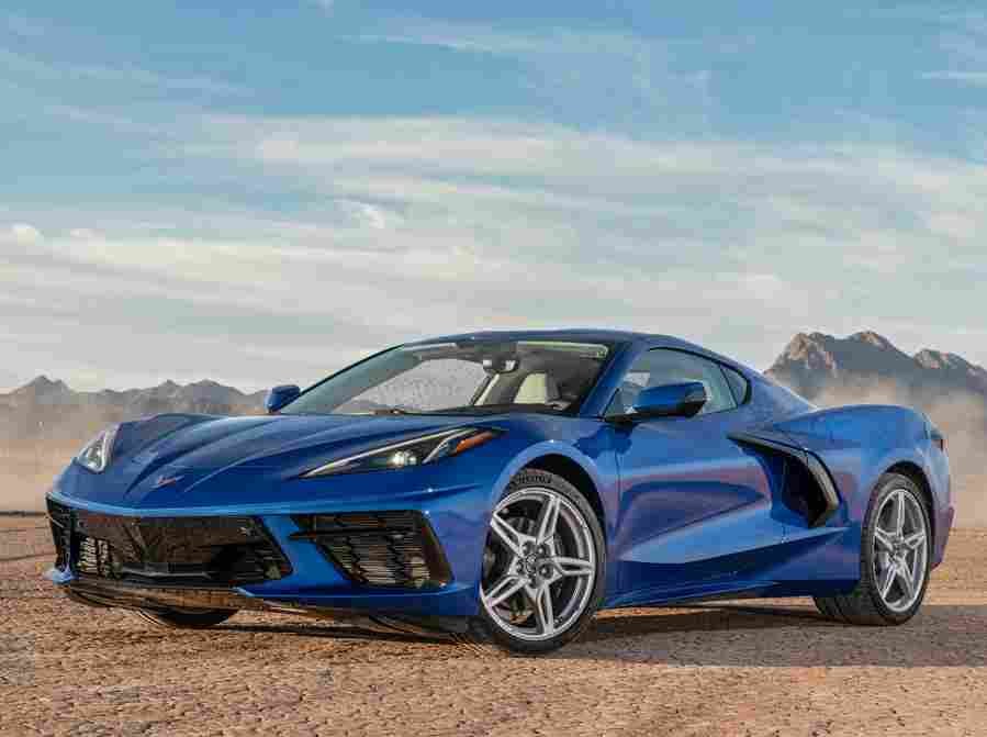 CHEVROLET Corvette Stingray C8 6625 71 Car A4 Photo Print