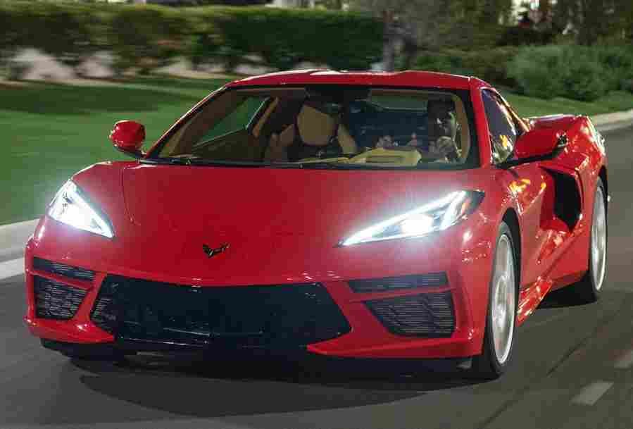 CHEVROLET Corvette Stingray C8 6625 72 Car A4 Photo Print