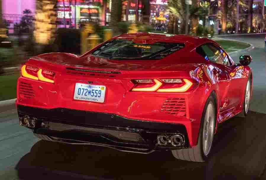 CHEVROLET Corvette Stingray C8 6625 75 Car A4 Photo Print