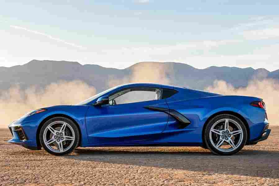 CHEVROLET Corvette Stingray C8 6625 78 Car A4 Photo Print