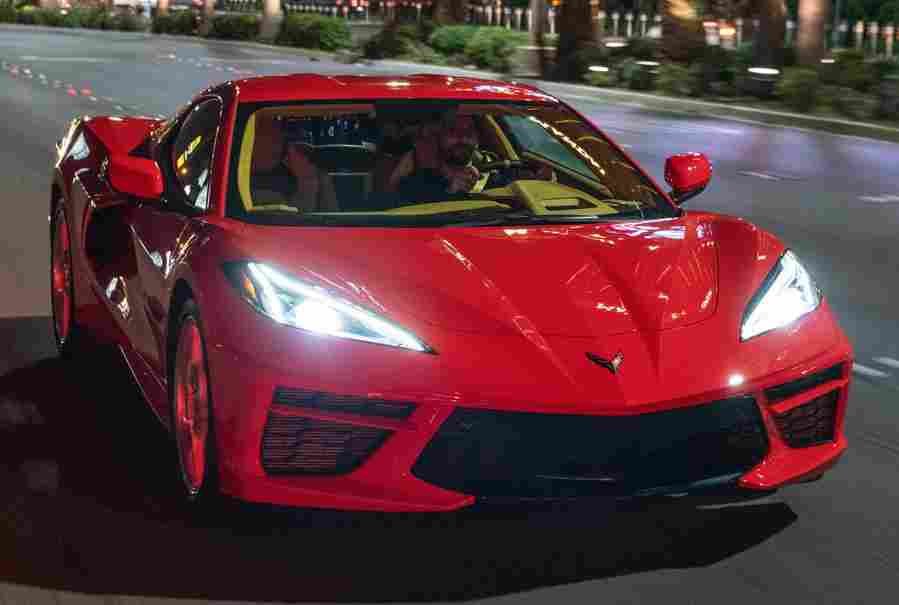 CHEVROLET Corvette Stingray C8 6625 79 Car A4 Photo Print