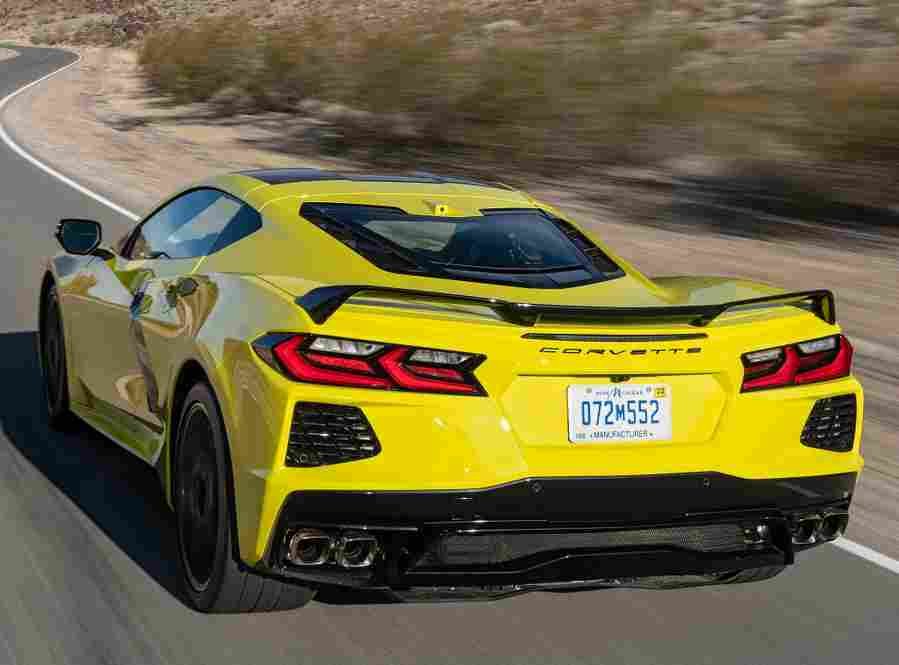 CHEVROLET Corvette Stingray C8 6625 86 Car A4 Photo Print
