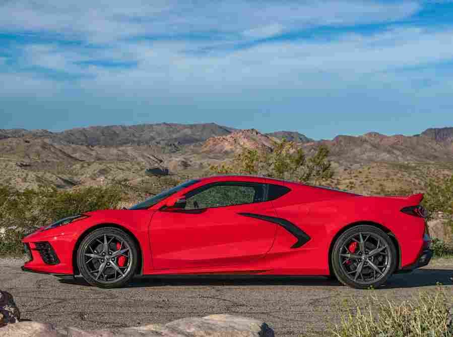 CHEVROLET Corvette Stingray C8 6625 87 Car A4 Photo Print