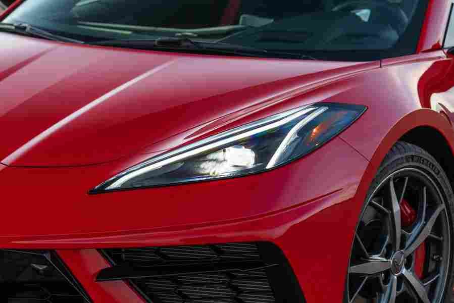 CHEVROLET Corvette Stingray C8 6625 89 Car A4 Photo Print