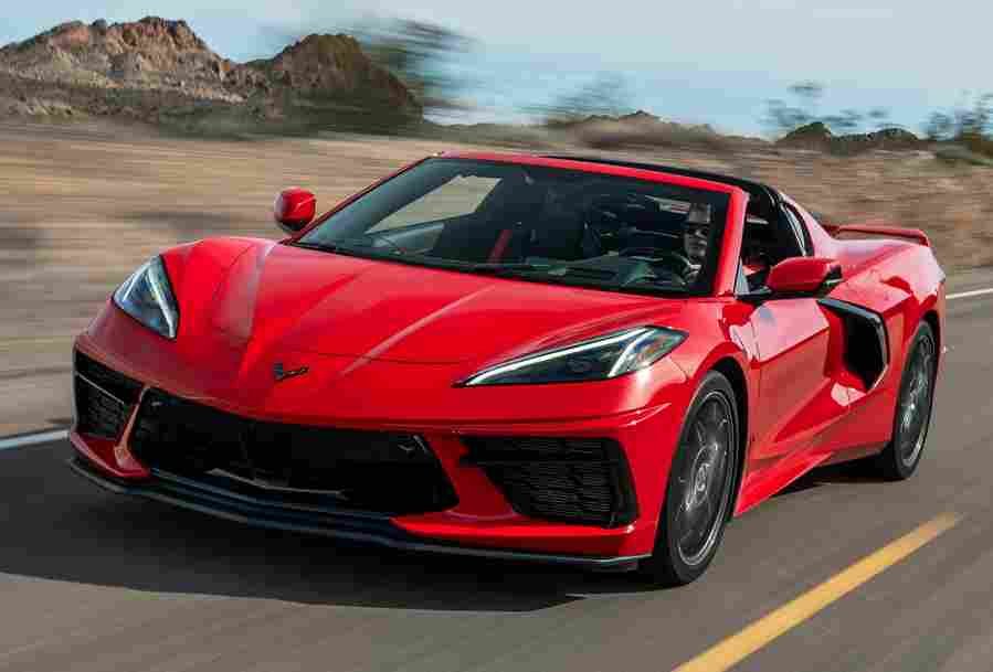 CHEVROLET Corvette Stingray C8 6625 90 Car A4 Photo Print