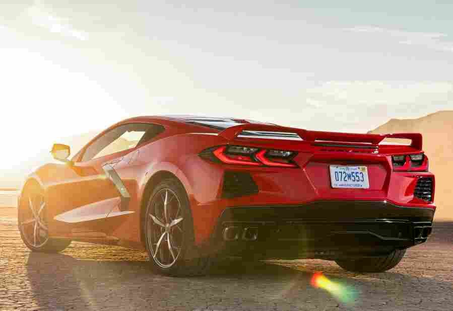 CHEVROLET Corvette Stingray C8 6625 92 Car A4 Photo Print
