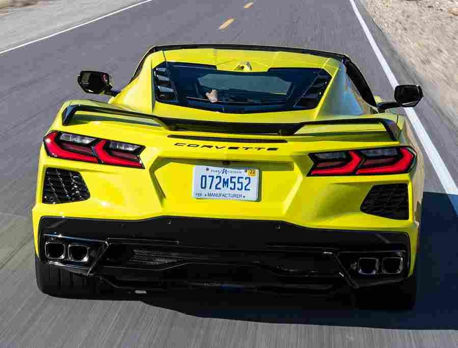 CHEVROLET Corvette Stingray C8 6625 95 Car A4 Photo Print