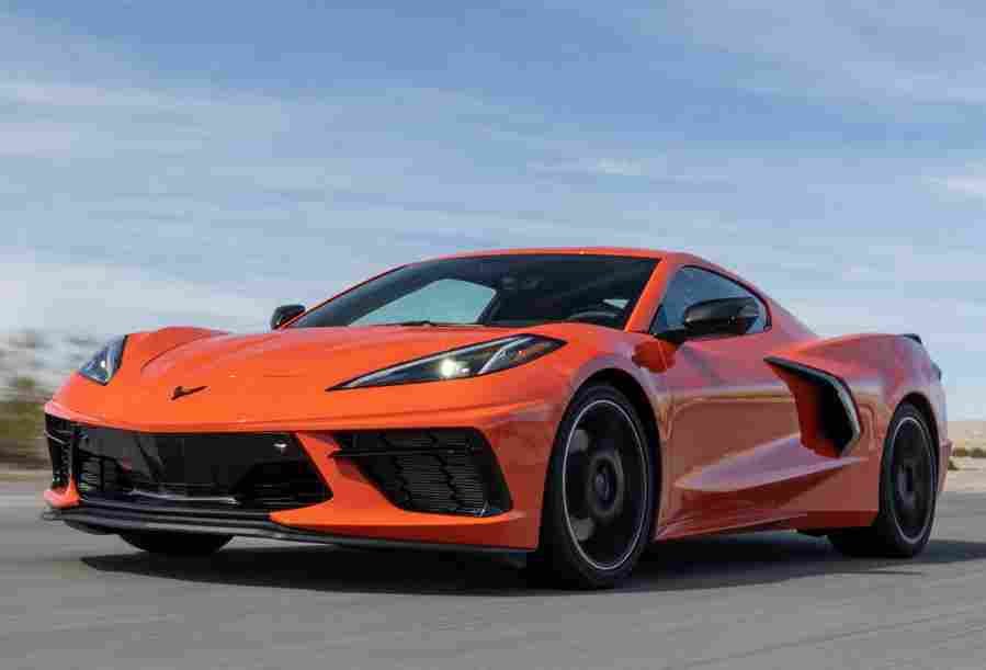 CHEVROLET Corvette Stingray C8 6625 96 Car A4 Photo Print