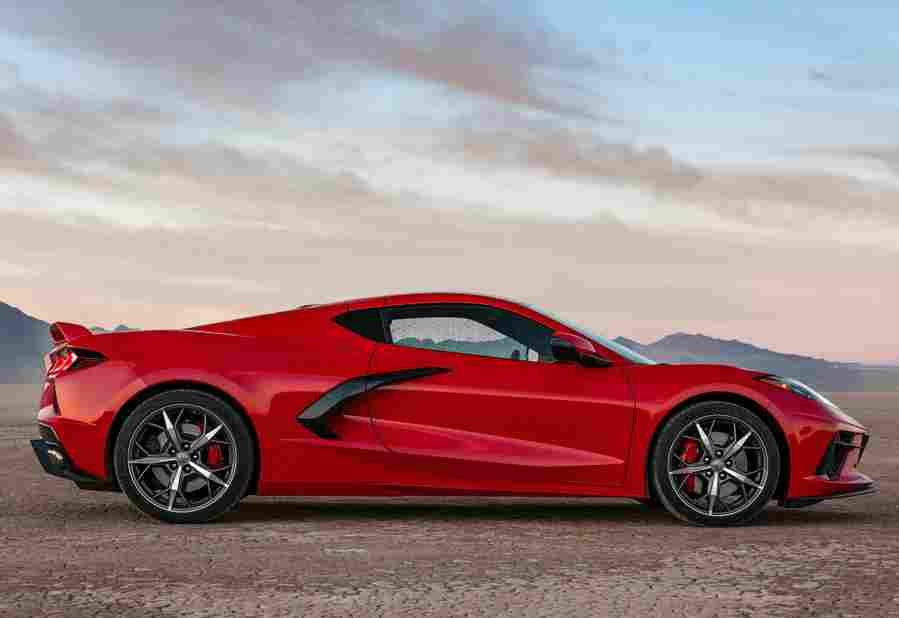 CHEVROLET Corvette Stingray C8 6625 97 Car A4 Photo Print