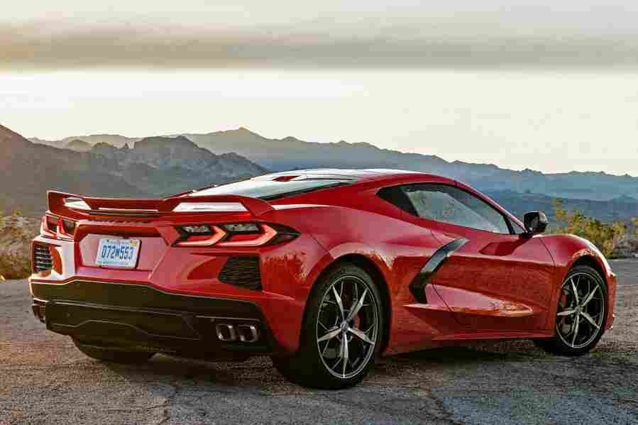 CHEVROLET Corvette Stingray C8 6625 98 Car A4 Photo Print