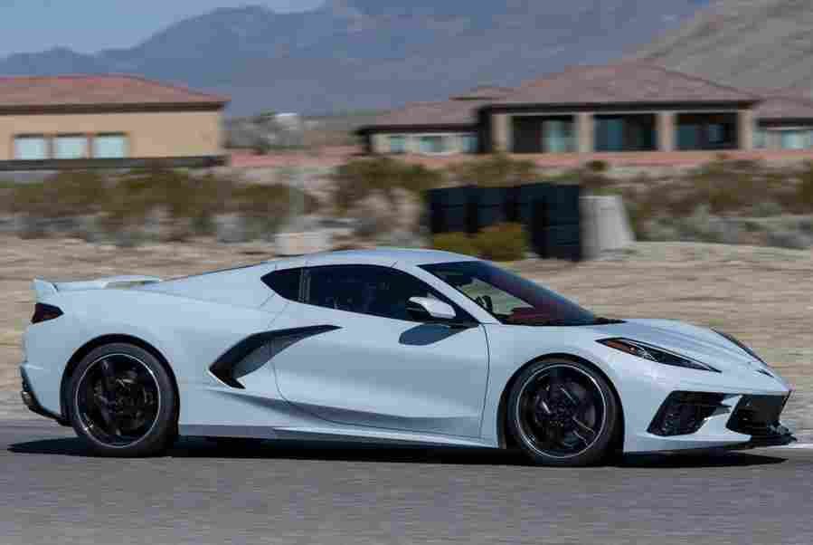 CHEVROLET Corvette Stingray C8 6625 99 Car A4 Photo Print