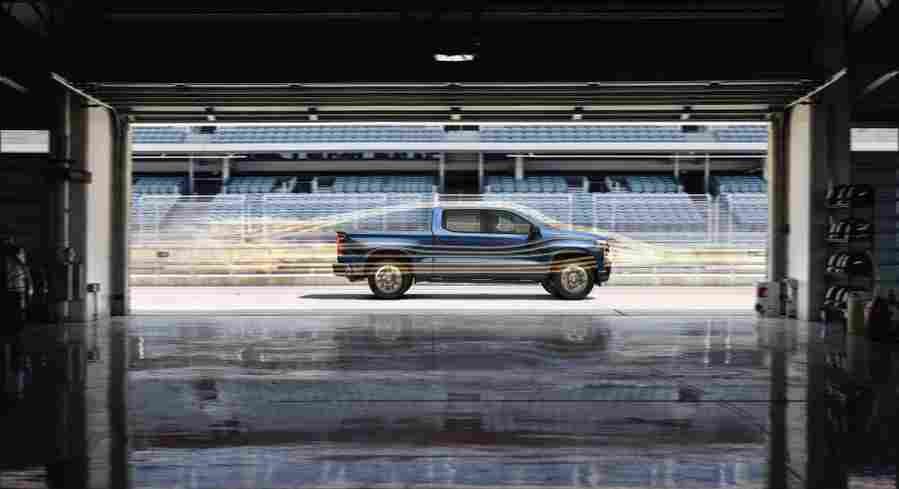 CHEVROLET Silverado 1500 Double Cab 6388 20 Car A4 Photo Print