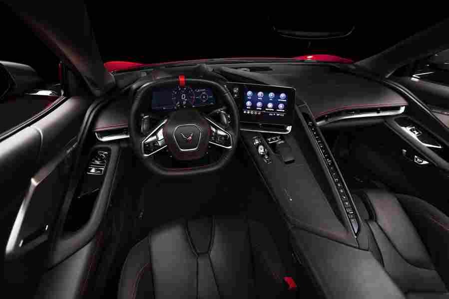 CHEVROLET Stingray C8 6625 1 Car A4 Photo Print