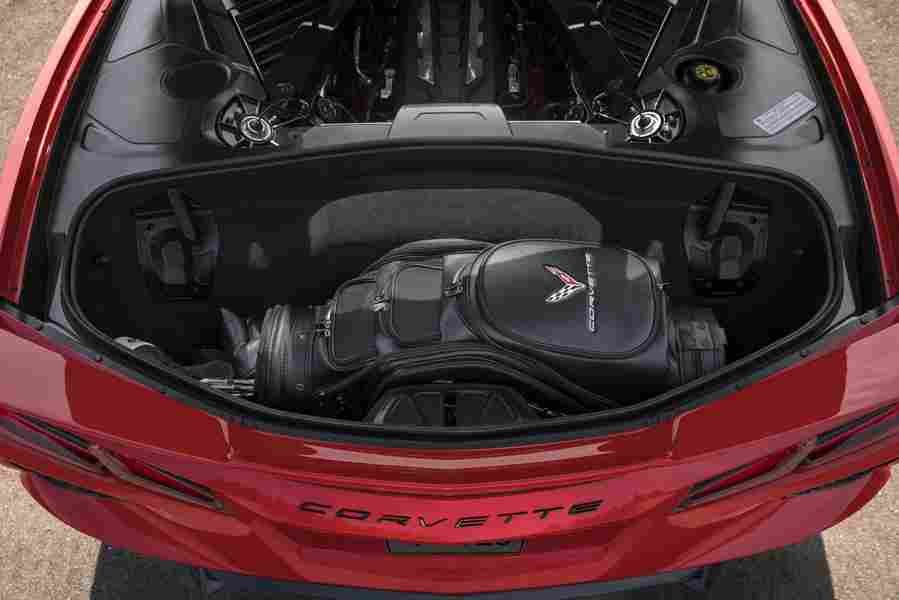 CHEVROLET Stingray C8 6625 2 Car A4 Photo Print