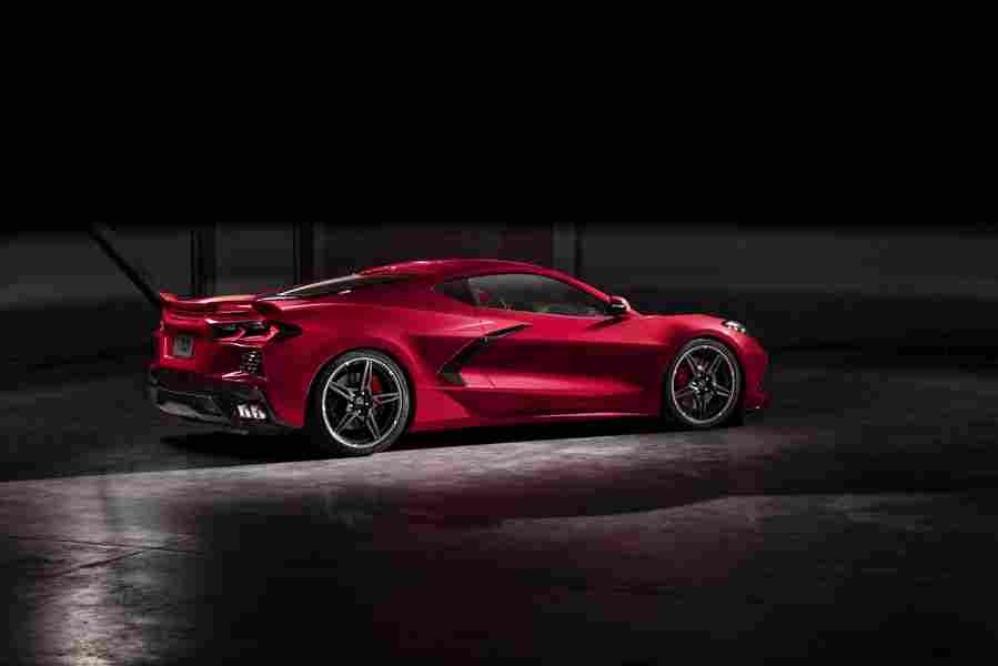 CHEVROLET Stingray C8 6625 32 Car A4 Photo Print