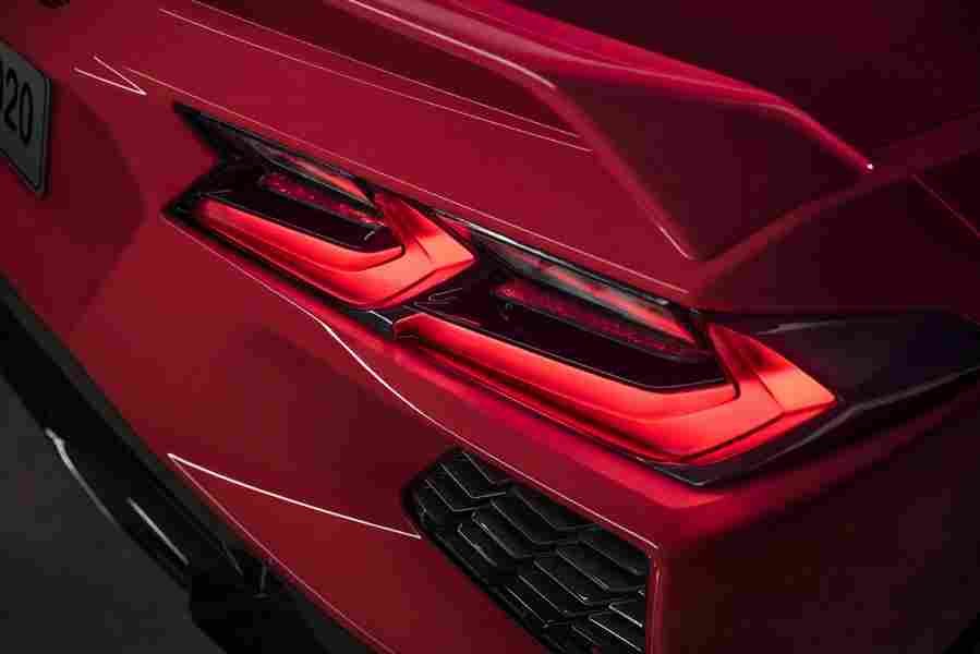 CHEVROLET Stingray C8 6625 39 Car A4 Photo Print