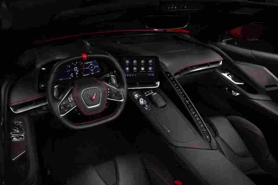 CHEVROLET Stingray C8 6625 4 Car A4 Photo Print