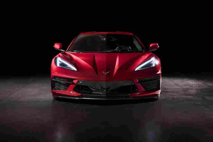 CHEVROLET Stingray C8 6625 40 Car A4 Photo Print