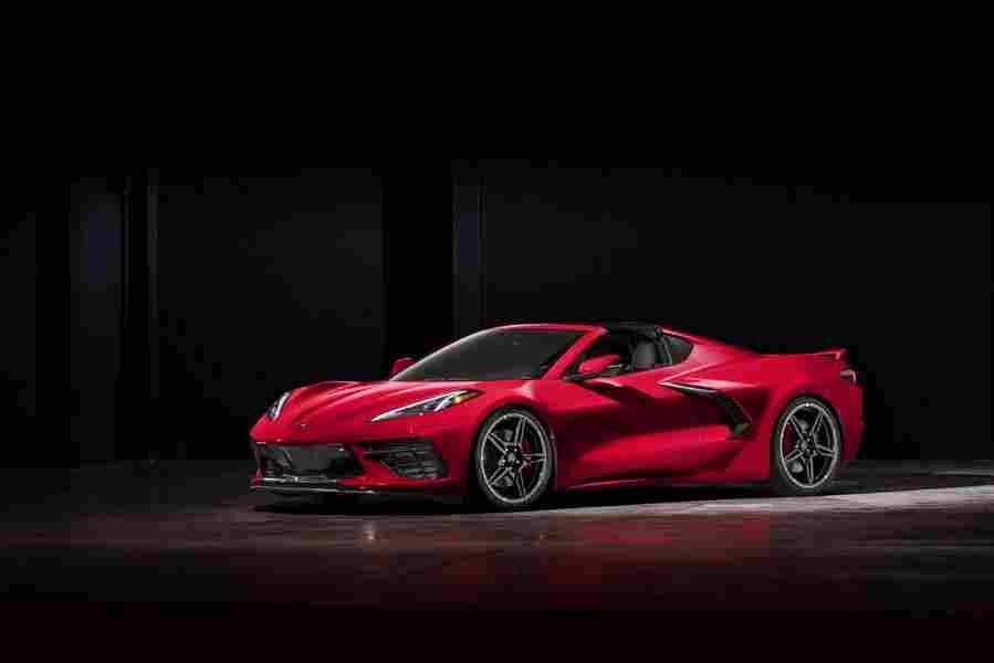 CHEVROLET Stingray C8 6625 44 Car A4 Photo Print