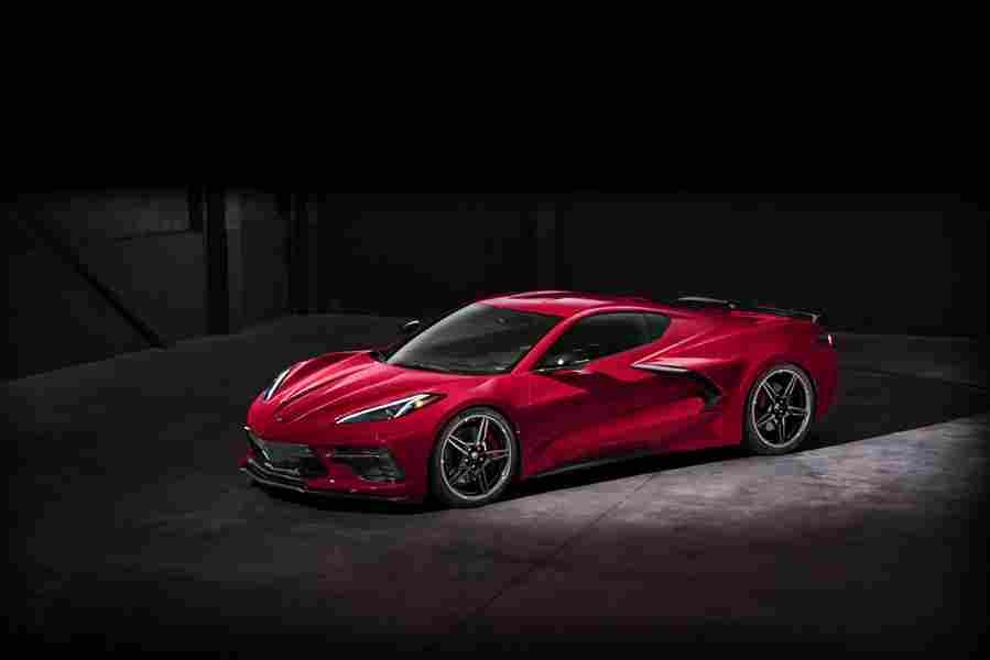 CHEVROLET Stingray C8 6625 54 Car A4 Photo Print
