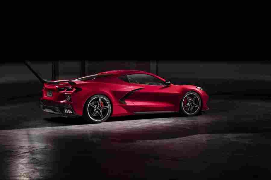 CHEVROLET Stingray C8 6625 56 Car A4 Photo Print