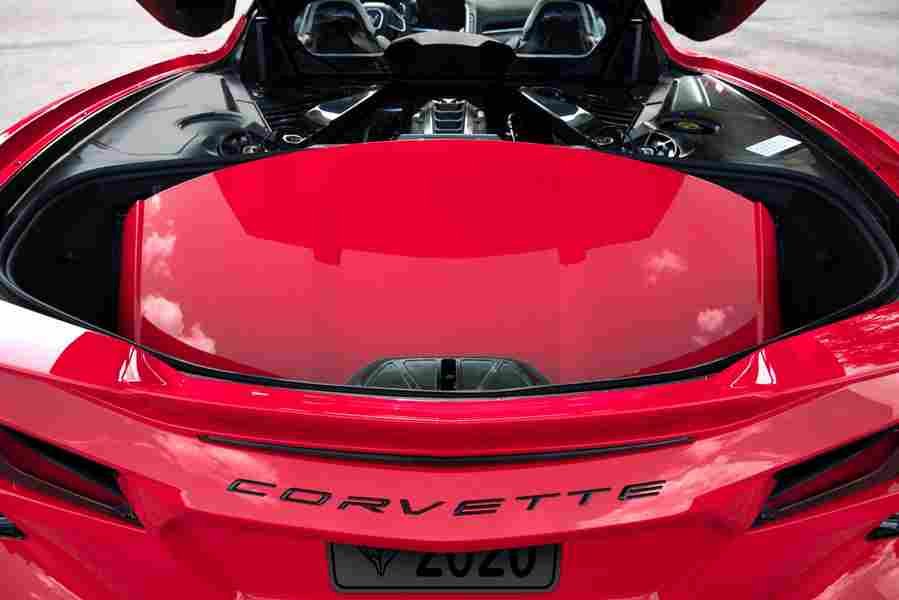 CHEVROLET Stingray C8 6625 58 Car A4 Photo Print