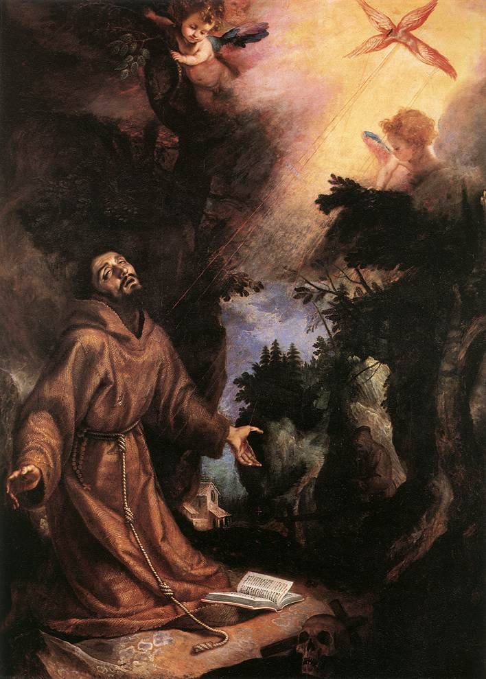 CIGOLI St Francis Receives The Stigmata Art A4 Photo Print UK