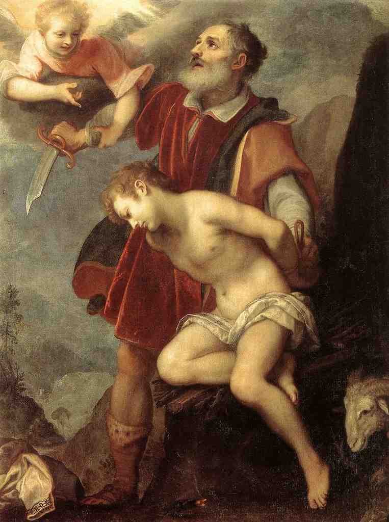 CIGOLI The Sacrifice Of Isaac Art A4 Photo Print