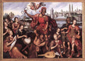 CLAEISSENS Antoon Mars Vanquishing Ignorance Art A4 Photo Print