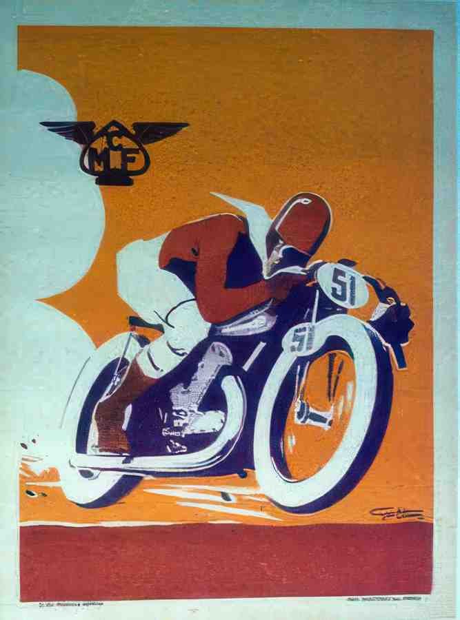 CMF Vintage Advert A4 Photo Print