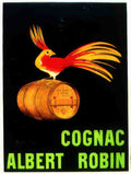COGNAC ALBERT ROBIN Vintage Advert A4 Photo Print