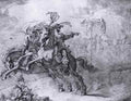 CORNELIUS Peter The Vision Of The Rabenstein A4 Photo Print