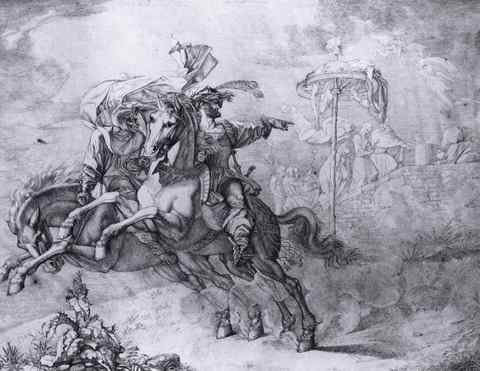 CORNELIUS Peter The Vision Of The Rabenstein A4 Photo Print