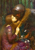 CROP John William Waterhouse La Belle Dam Sans Mercie A4 Photo Print