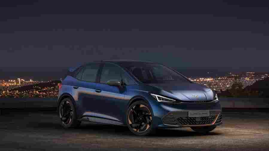 CUPRA el Born 6875 1 Car A4 Photo Print
