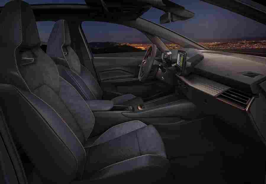 CUPRA el Born 6875 4 Car A4 Photo Print