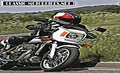 CX500 action 050 motorbike A4 Photo Print