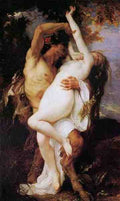Cabanel Alexandre Nymphe Et Satyr 1860 A4 Photo Print