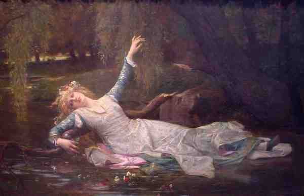 Cabanel Alexandre Ophelia A4 Photo Print