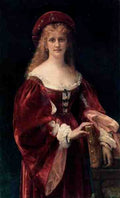 Cabanel Alexandre Patricienne De Venise A4 Photo Print
