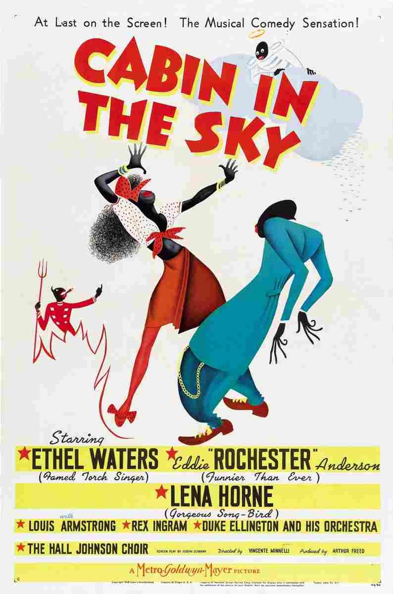 Cabin in the Sky 01  film star poster A4 Photo Print