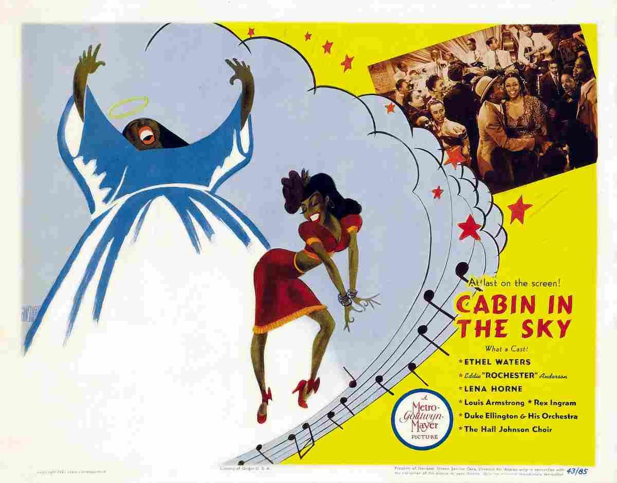 Cabin in the Sky 08  film star poster A4 Photo Print
