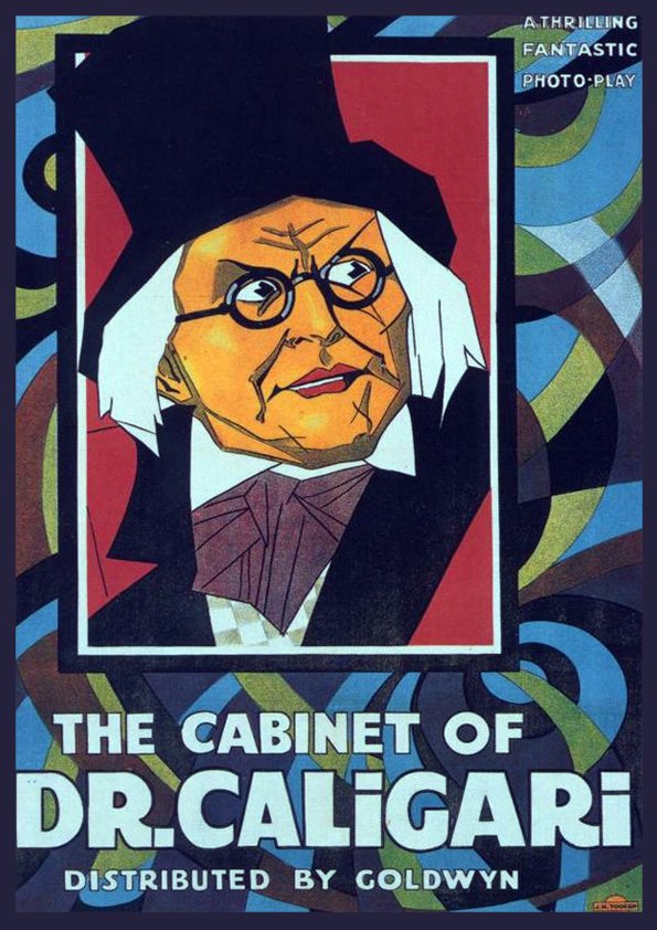 Cabinet of Dr Caligari The 01 Film A4 Photo Print