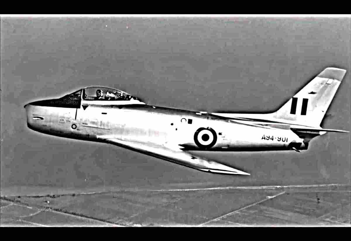 Cac Ca27 Avon Sabre Jet Fighter Australia (2) Military A4 Photo Print